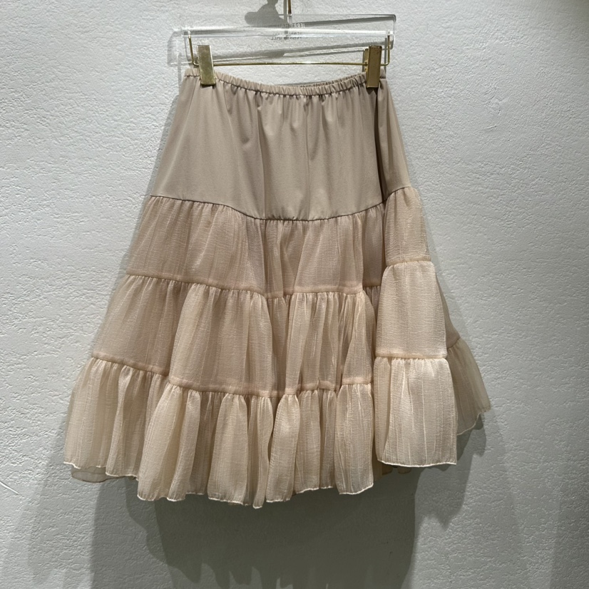 JERRY HALL-P韓國直郵女士新品職業人氣休閑26春夏長裙雪紡JERRY HALL長裙