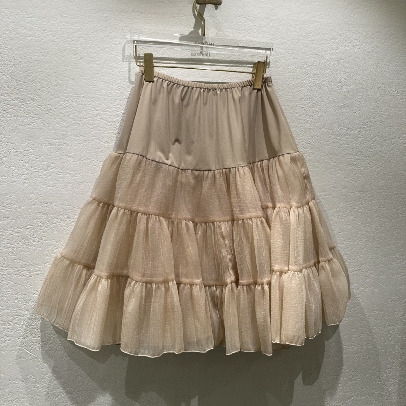 JERRY HALL-P韓國直郵女士新品職業人氣休閑26春夏長裙雪紡JERRY HALL長裙圖色1