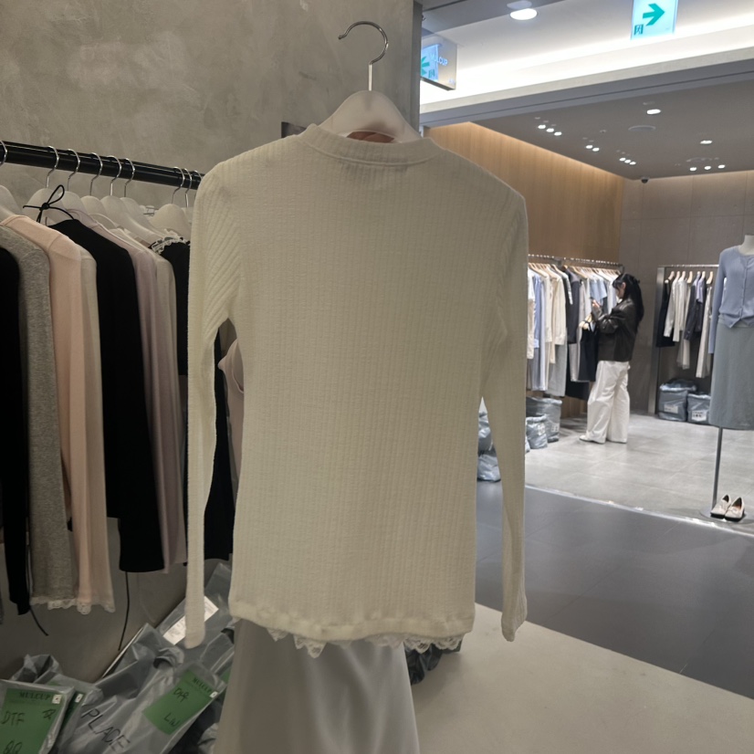 MULCUP韓國代購女裝新款26春夏休閑熱賣時尚人氣推薦長袖T恤MULCUP長袖T恤