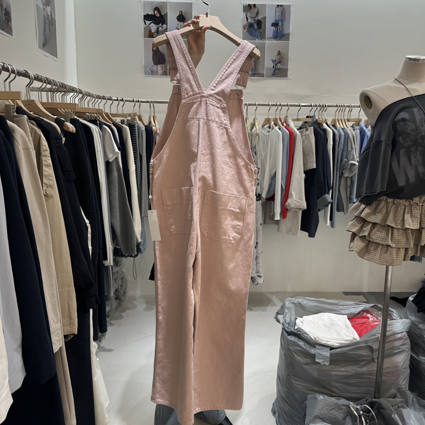 BAGUETTE-P韓國代購女裝新款推薦時尚職業熱賣人氣背帶褲棉BAGUETTE-P背帶褲