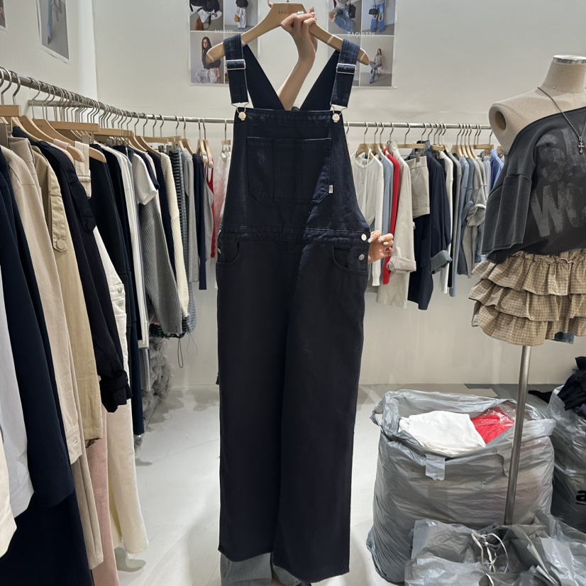 BAGUETTE-P韓國代購女裝新款推薦時尚職業熱賣人氣背帶褲棉BAGUETTE-P背帶褲圖色2