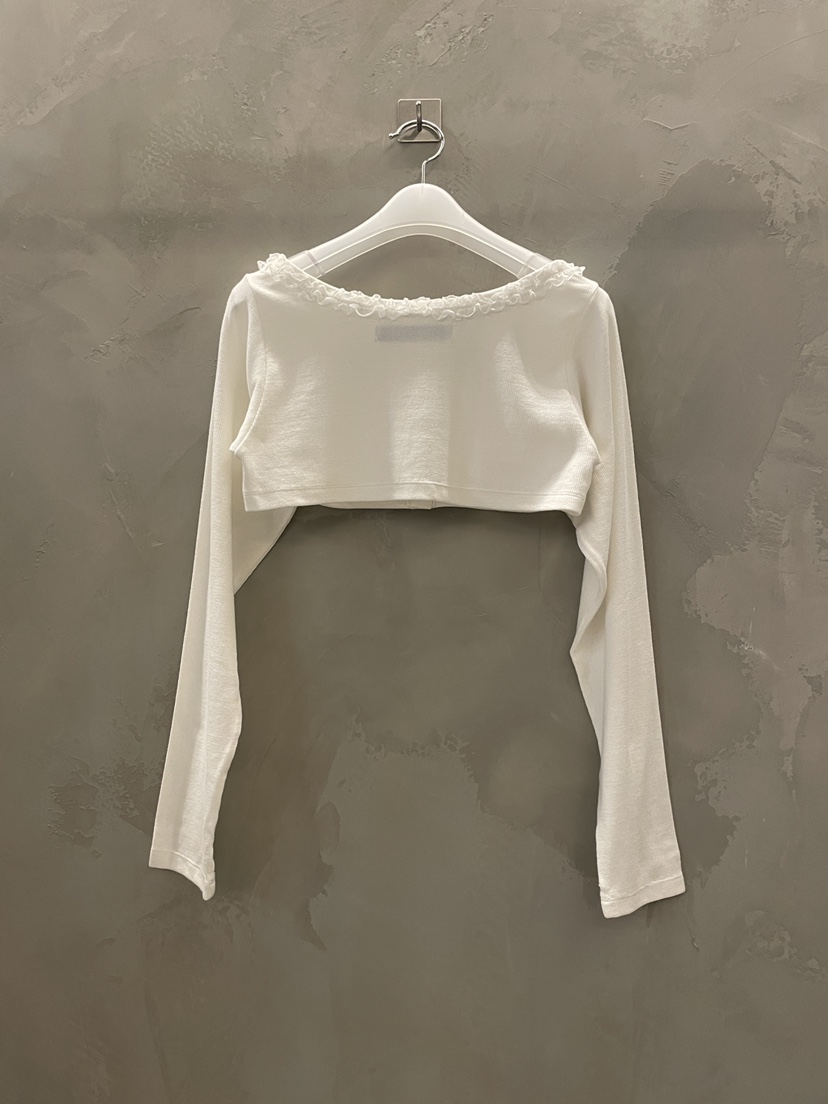 MULCUP韓國直郵女士新品休閑真品時尚推薦職業長袖T恤露肩MULCUP長袖T恤