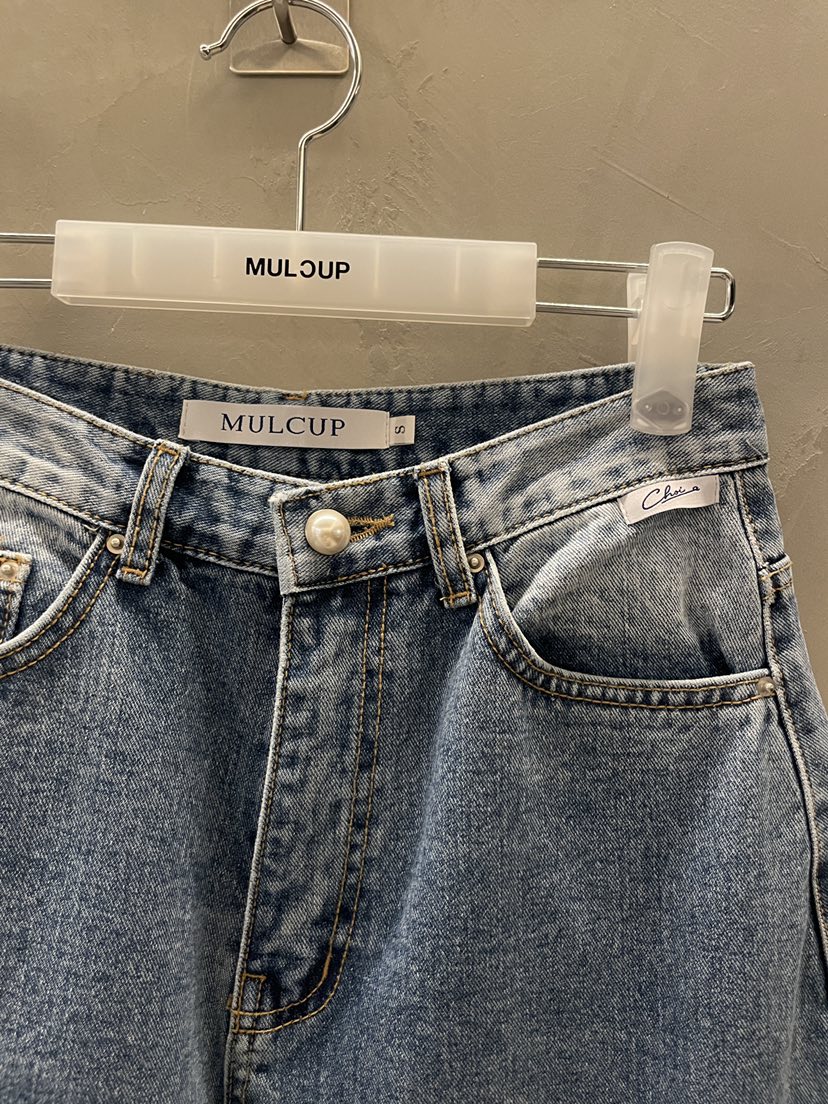 MULCUP東大門代購女士新品真品時尚推薦26春夏人氣牛仔褲MULCUP牛仔褲