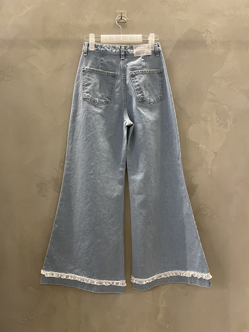 MULCUP東大門實拍女士新款休閑人氣26春夏時尚職業牛仔褲MULCUP牛仔褲