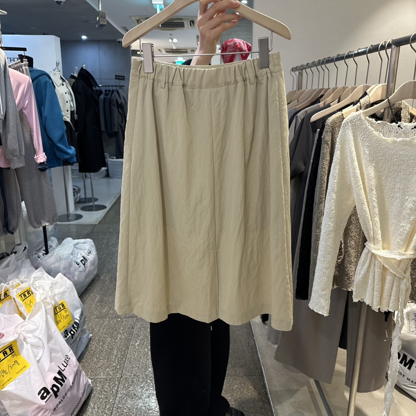 LIL韓國代購女士新品26春夏休閑熱賣時尚真品人氣推薦長裙LIL長裙