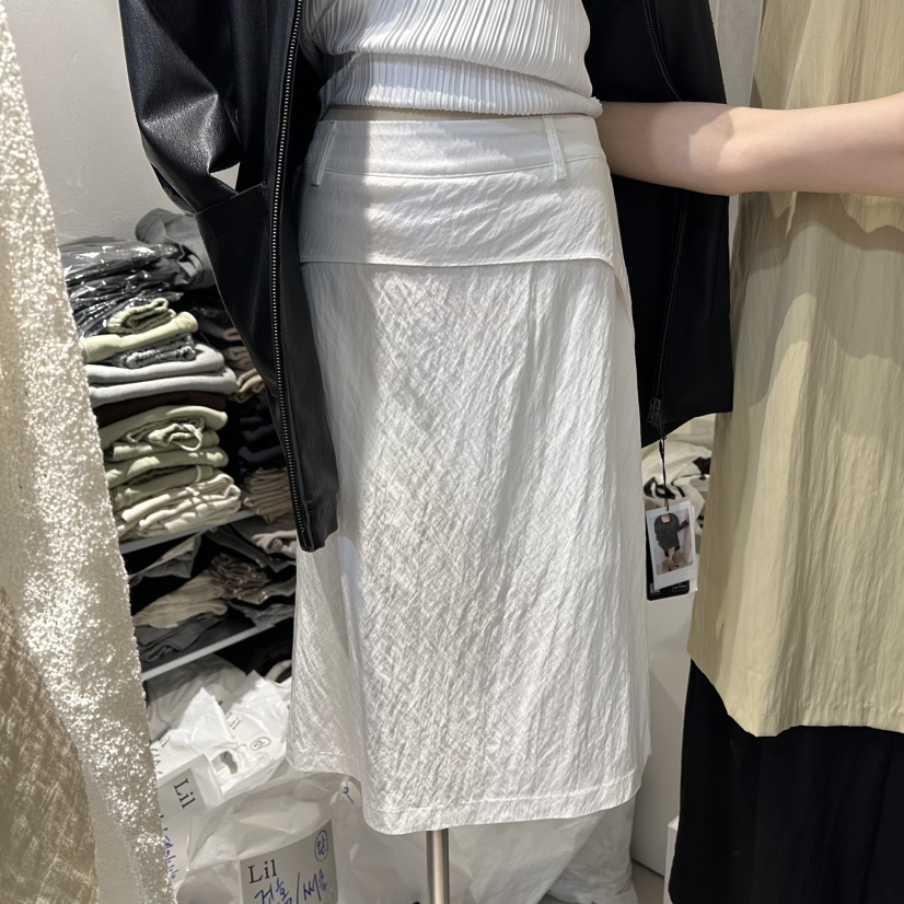 LIL韓國代購女士新品26春夏休閑熱賣時尚真品人氣推薦長裙LIL長裙圖色2