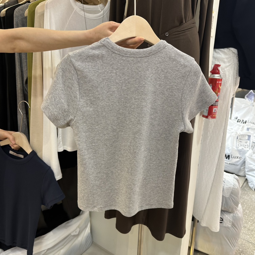 LIL東大門實拍女士新品職業推薦時尚26春夏休閑真品人氣T恤LILT恤