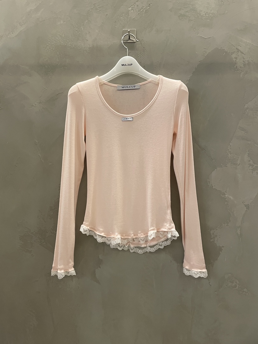 MULCUP韓國直郵女士新品推薦熱賣26春夏人氣時尚真品長袖T恤MULCUP長袖T恤圖色3