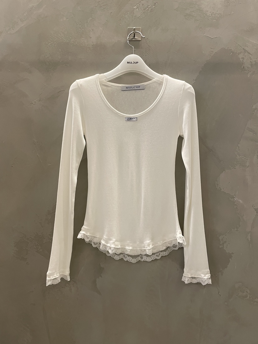 MULCUP韓國直郵女士新品推薦熱賣26春夏人氣時尚真品長袖T恤MULCUP長袖T恤圖色4