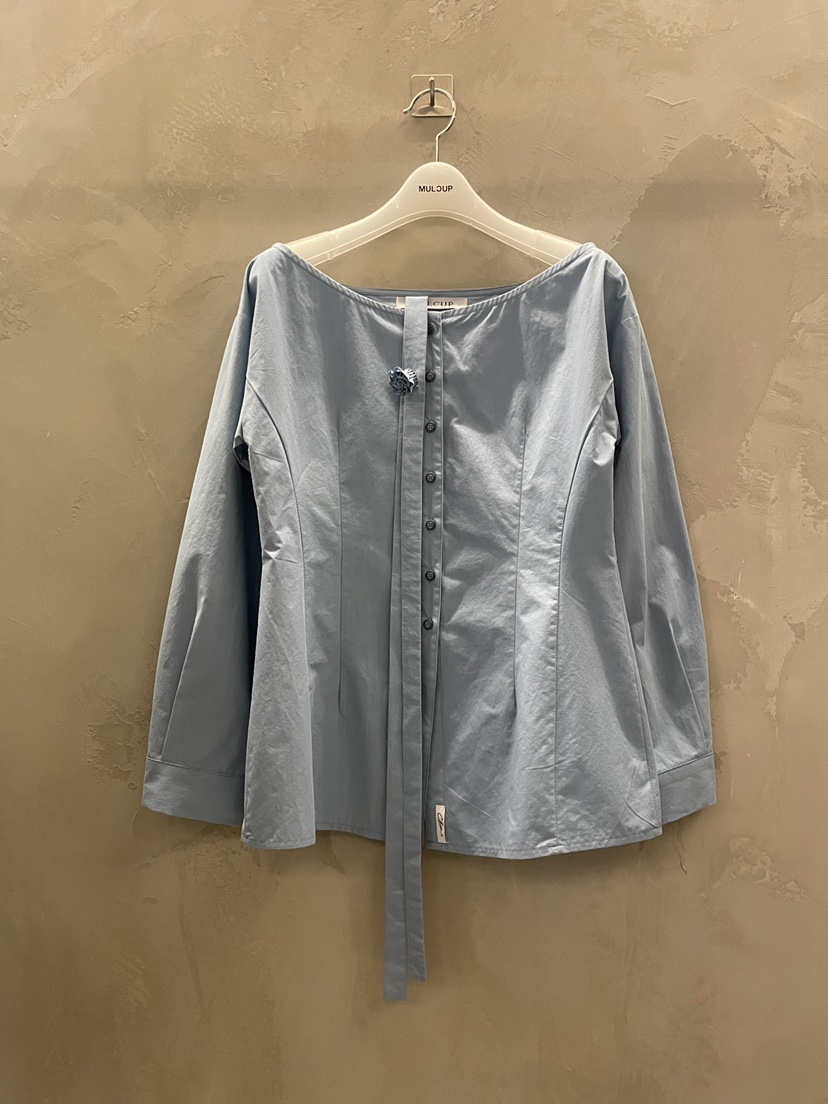 MULCUP韓國代購女裝新品真品熱賣推薦人氣休閑襯衫蕾絲衫MULCUP襯衫/蕾絲衫圖色2