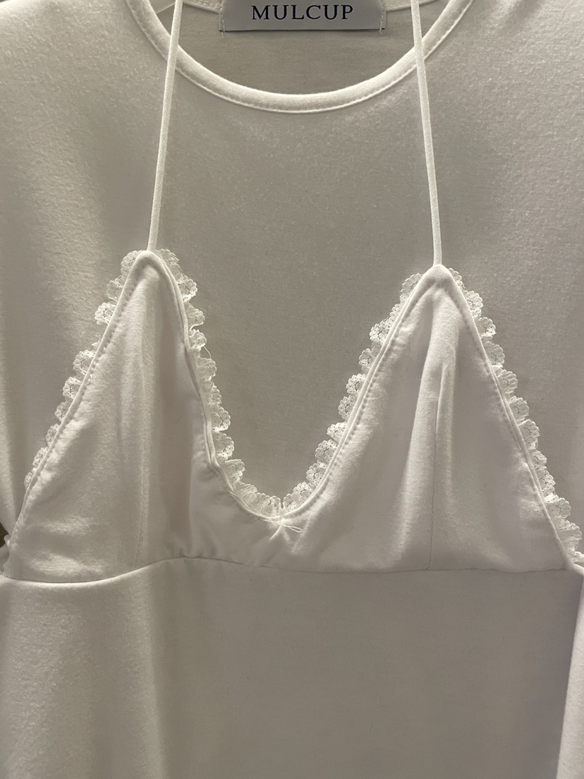 MULCUP東大門實拍女士新款時尚26春夏人氣推薦長袖T恤假兩件MULCUP長袖T恤