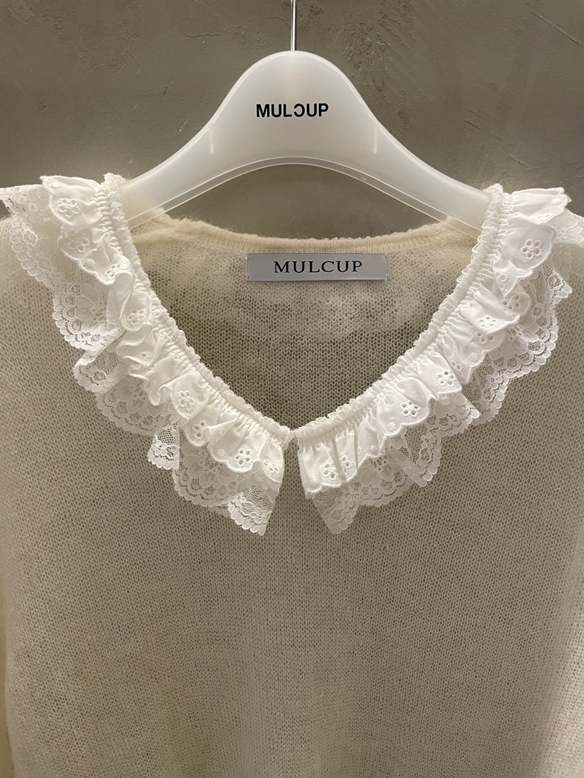 MULCUP韓國直郵女士新款26春夏熱賣人氣真品休閑職業針織衫MULCUP針織衫