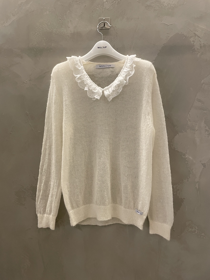 MULCUP韓國直郵女士新款26春夏熱賣人氣真品休閑職業針織衫MULCUP針織衫圖色3