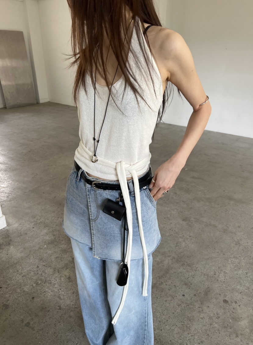 NOVUS東大門直郵女士新品真品人氣26春夏吊帶背心不含內搭NOVUS吊帶/背心