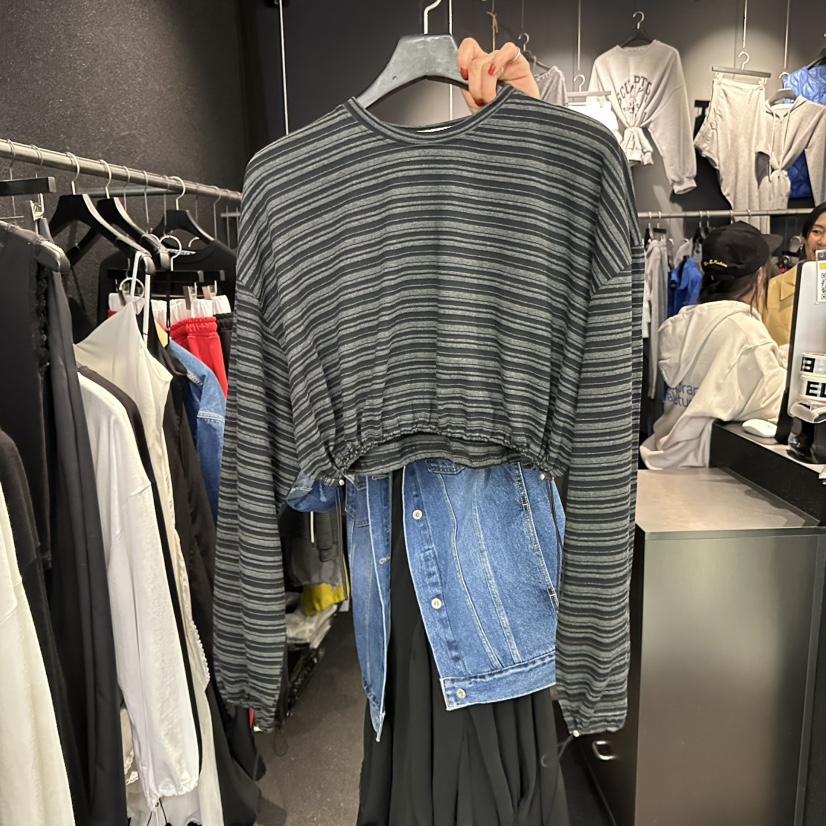 ELF-L韓國直郵女裝新品真品職業人氣推薦時尚熱賣長袖T恤PROJECT ELF/ELF-L長袖T恤圖色3