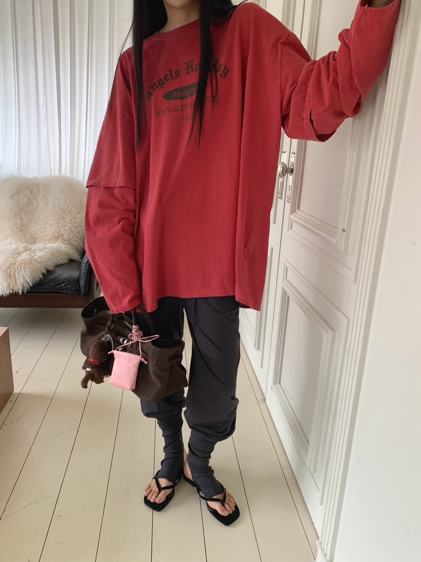 JKICHI韓國代購女士新款時尚休閑真品職業推薦人氣長袖T恤JKICHI長袖T恤