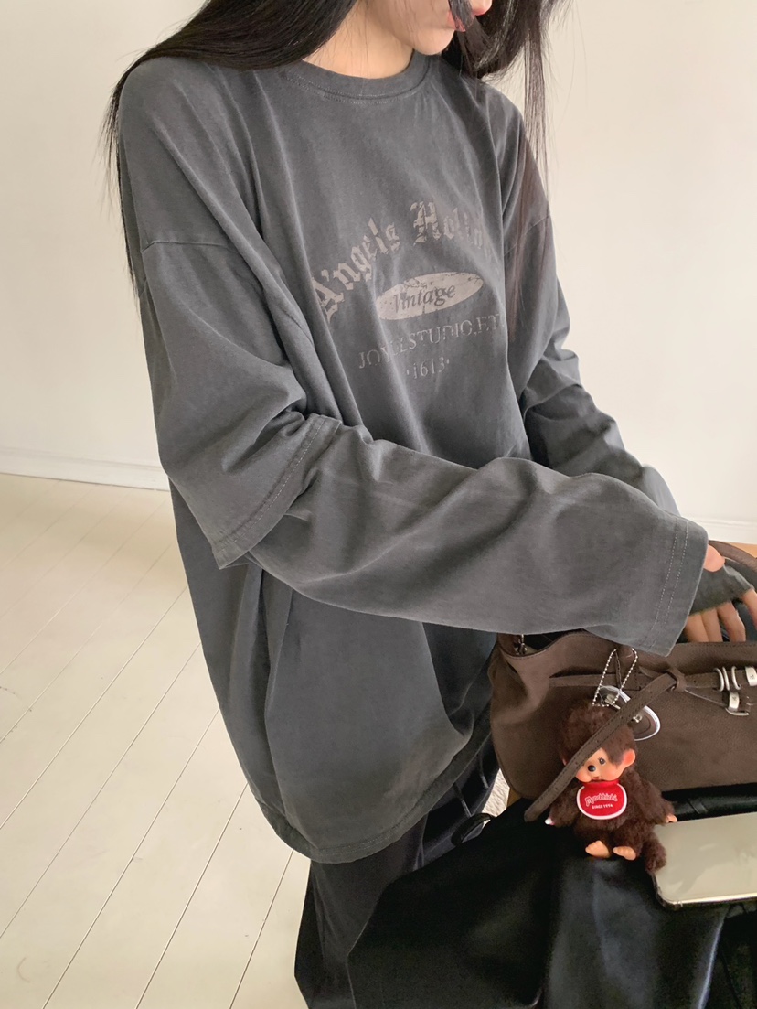 JKICHI韓國代購女士新款時尚休閑真品職業推薦人氣長袖T恤JKICHI長袖T恤