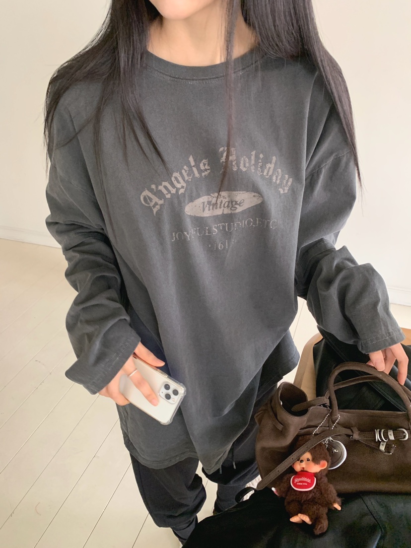 JKICHI韓國代購女士新款時尚休閑真品職業推薦人氣長袖T恤JKICHI長袖T恤