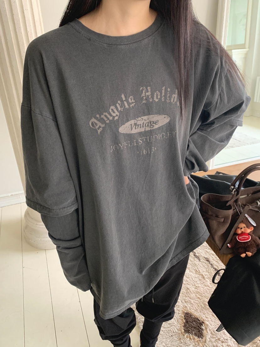 JKICHI韓國代購女士新款時尚休閑真品職業推薦人氣長袖T恤JKICHI長袖T恤