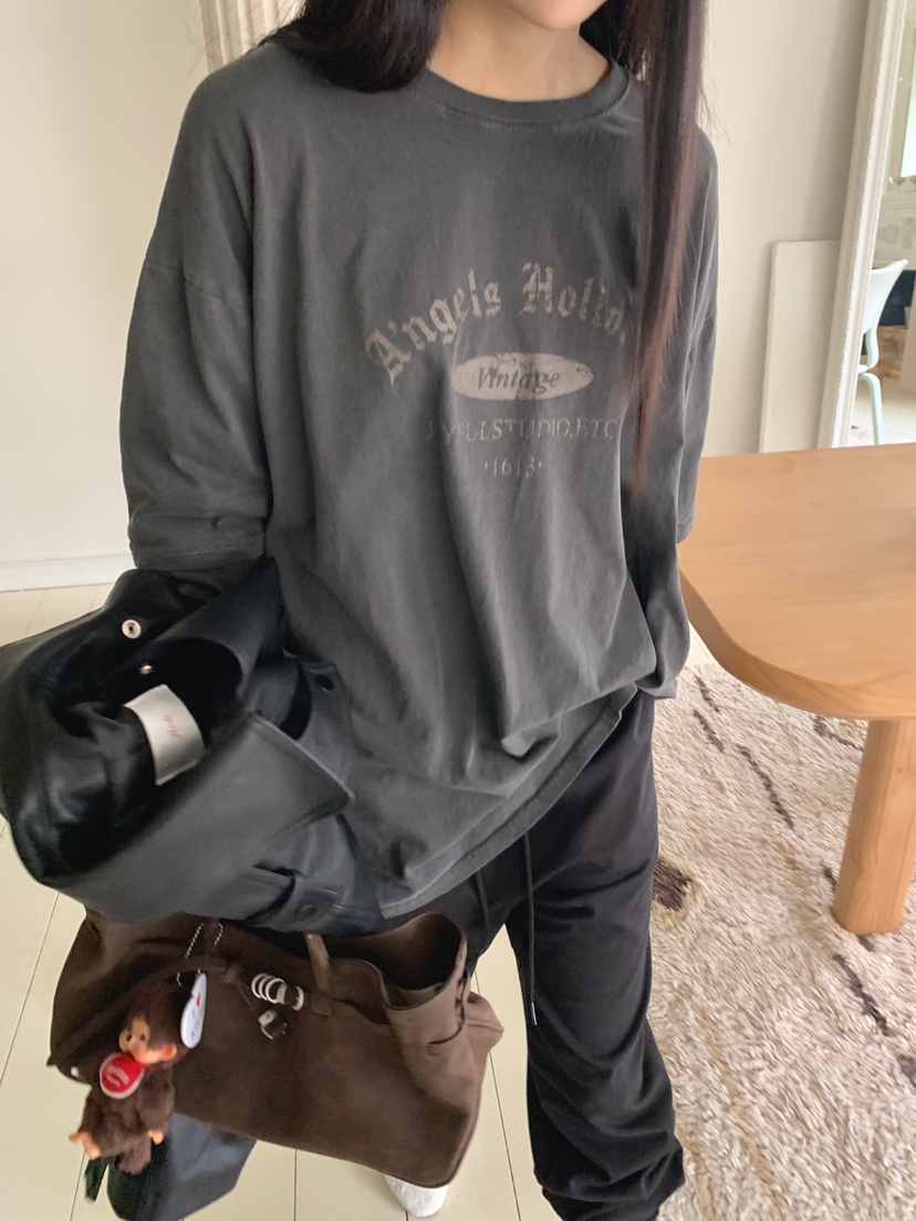 JKICHI韓國代購女士新款時尚休閑真品職業推薦人氣長袖T恤JKICHI長袖T恤