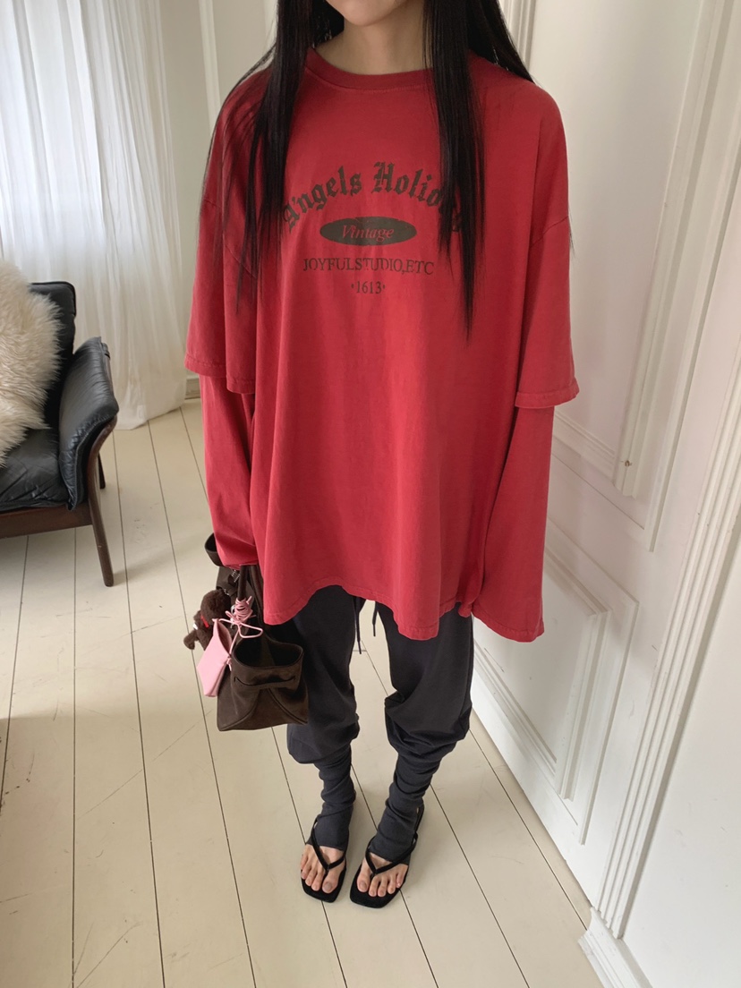 JKICHI韓國代購女士新款時尚休閑真品職業推薦人氣長袖T恤JKICHI長袖T恤圖色1