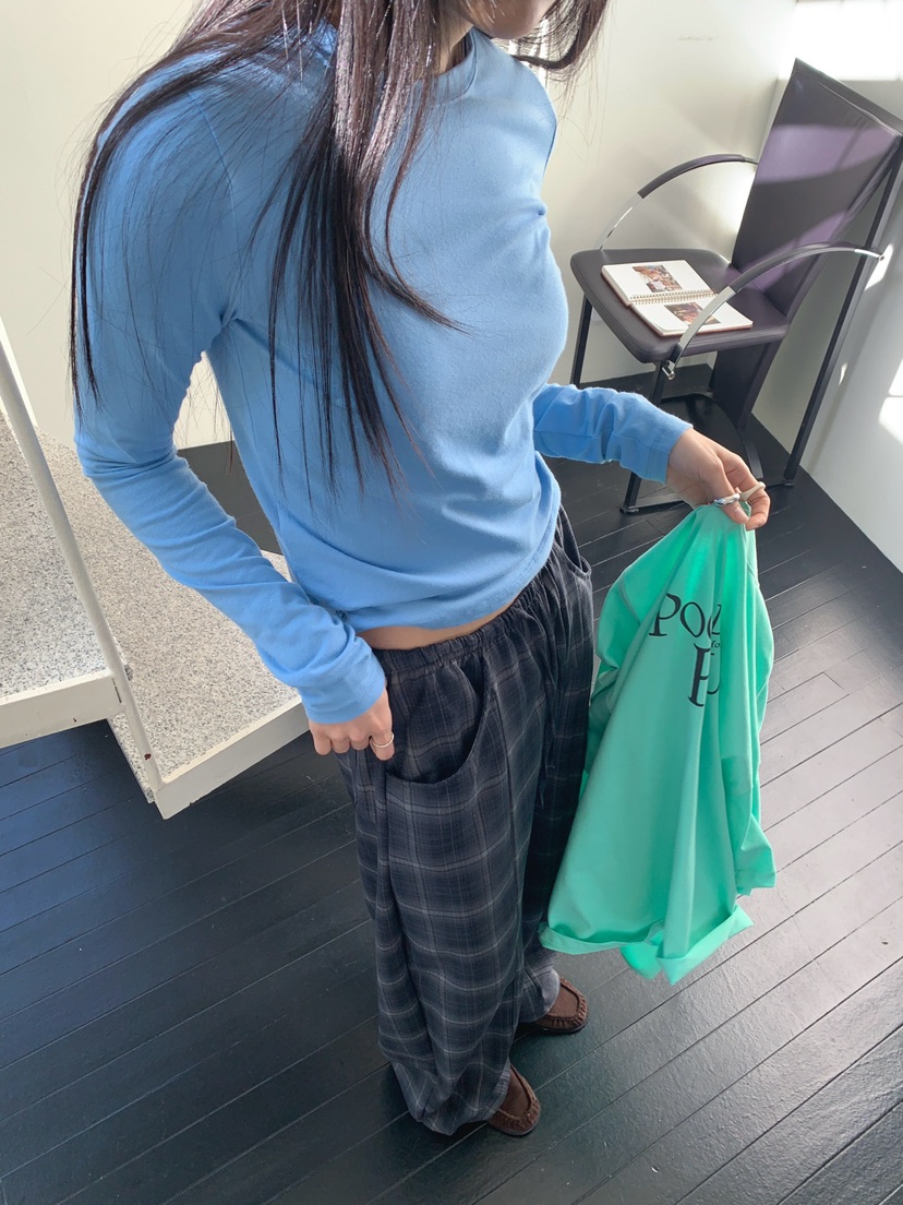 JKICHI韓國直郵女士新品人氣真品時尚推薦職業休閑長袖T恤JKICHI長袖T恤