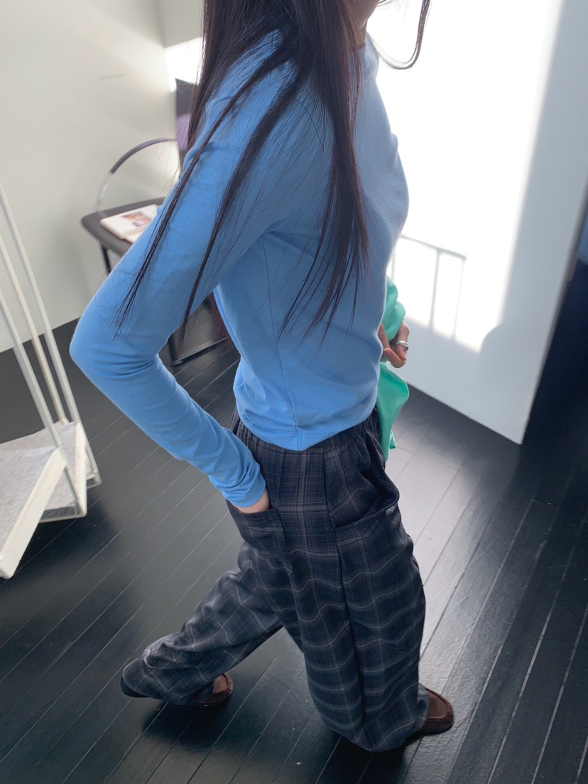 JKICHI韓國直郵女士新品人氣真品時尚推薦職業休閑長袖T恤JKICHI長袖T恤