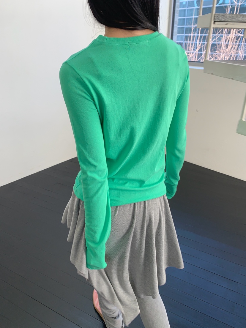 JKICHI韓國直郵女士新品人氣真品時尚推薦職業休閑長袖T恤JKICHI長袖T恤