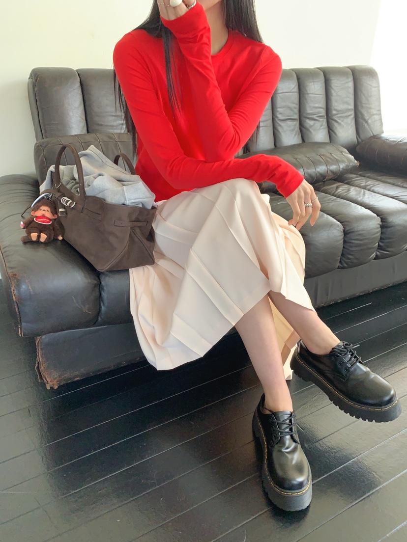 JKICHI韓國直郵女士新品人氣真品時尚推薦職業休閑長袖T恤JKICHI長袖T恤