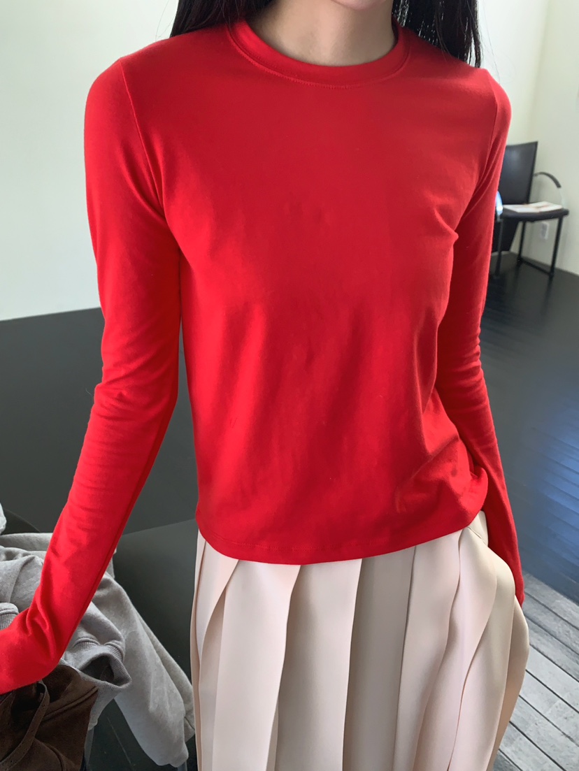 JKICHI韓國直郵女士新品人氣真品時尚推薦職業休閑長袖T恤JKICHI長袖T恤