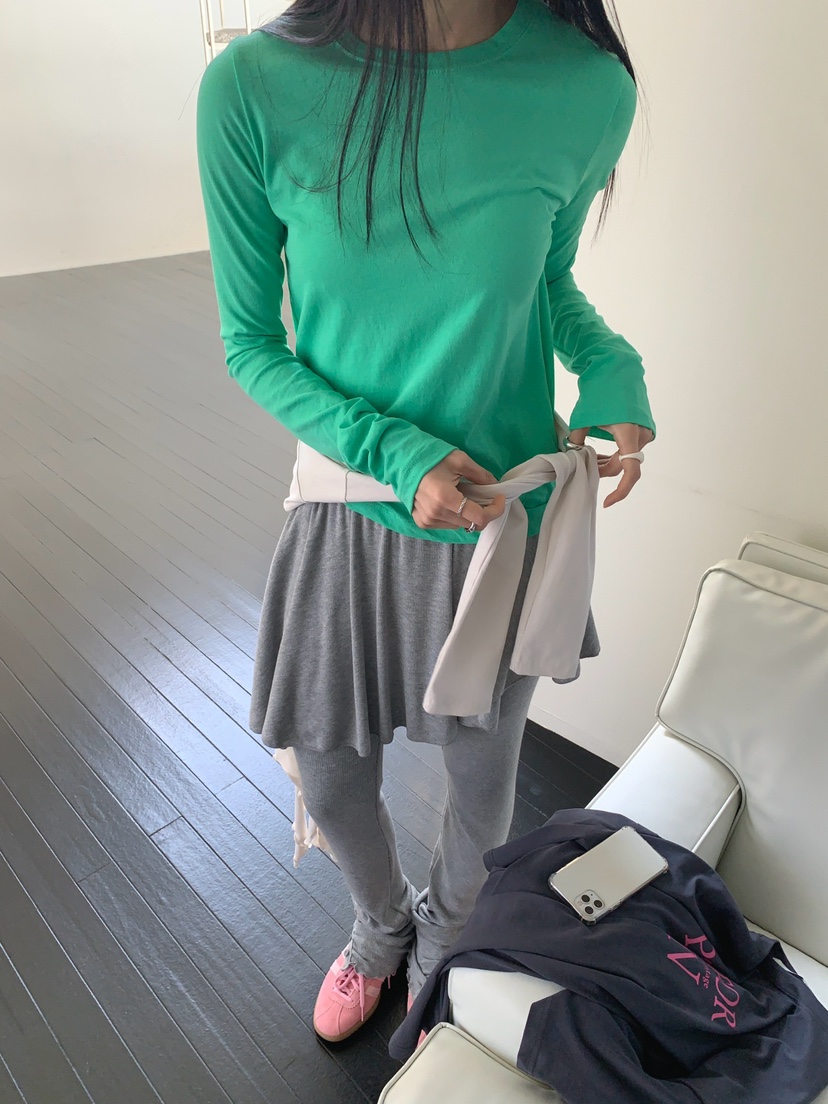 JKICHI韓國直郵女士新品人氣真品時尚推薦職業休閑長袖T恤JKICHI長袖T恤圖色3