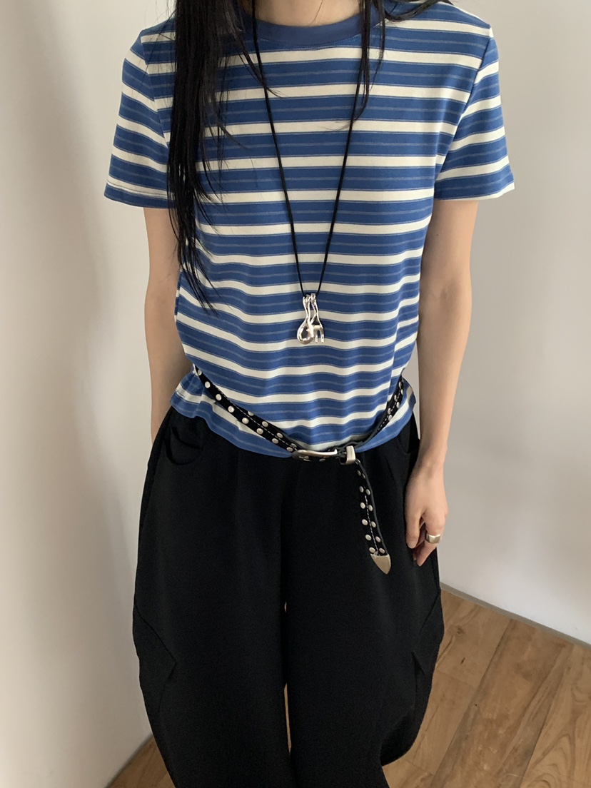 RIVER RAIN韓國直郵女裝新品推薦時尚真品人氣職業熱賣T恤RIVER RAINT恤