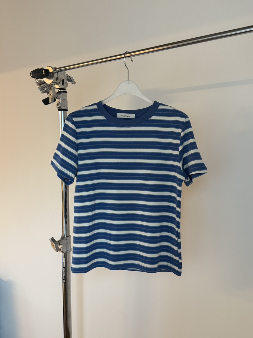 RIVER RAIN韓國直郵女裝新品推薦時尚真品人氣職業熱賣T恤RIVER RAINT恤圖色3
