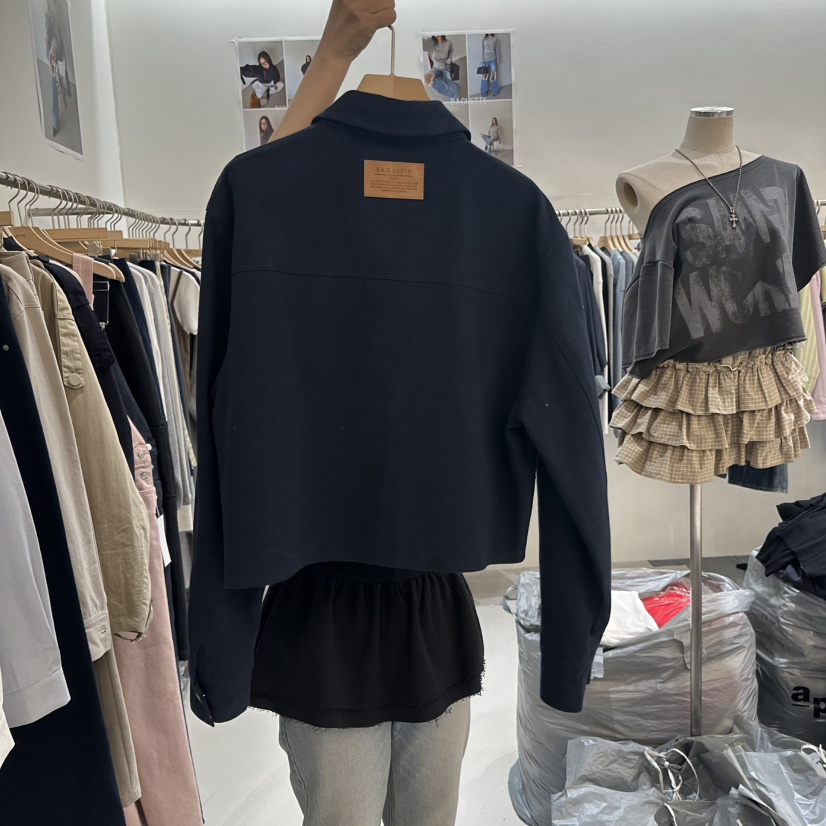 BAGUETTE-P東大門實拍女士新款推薦熱賣休閑人氣時尚夾克BAGUETTE-P夾克