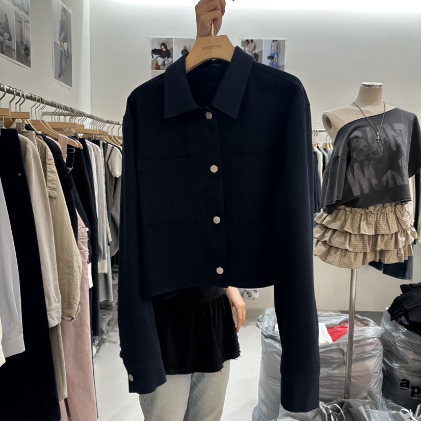 BAGUETTE-P東大門實拍女士新款推薦熱賣休閑人氣時尚夾克BAGUETTE-P夾克圖色2