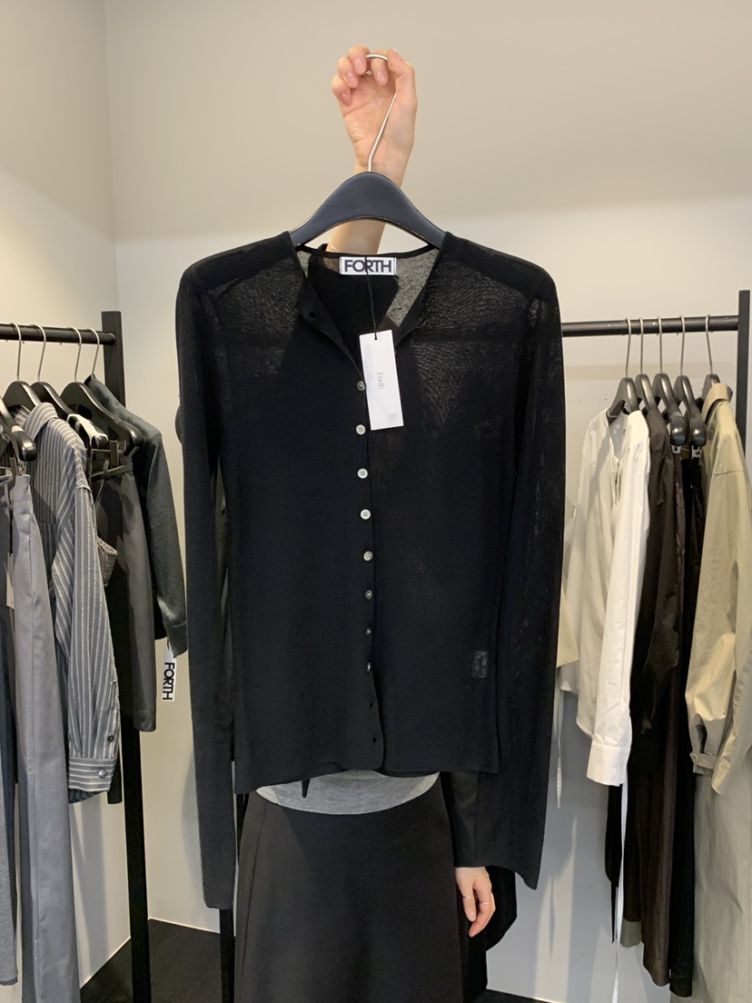 FORTH韓國代購女士新品時尚真品休閑26春夏熱賣職業針織衫FORTH針織衫圖色2