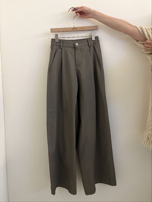 BALANCE韓國直郵女裝新款職業時尚休閑熱賣真品人氣休閑褲BALANCE休閑褲圖色1卡其色