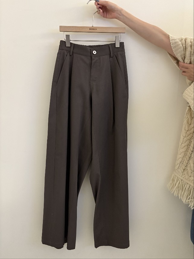 BALANCE韓國直郵女裝新款職業時尚休閑熱賣真品人氣休閑褲BALANCE休閑褲圖色3摩卡色