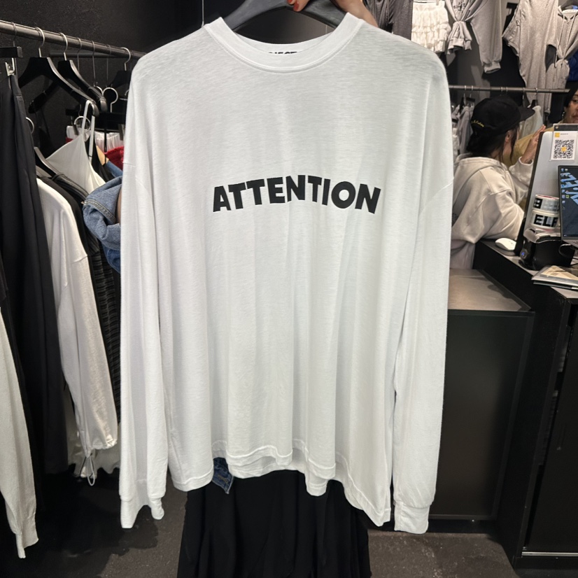 ELF-L東大門實拍女裝新品人氣26春夏真品熱賣時尚長袖T恤PROJECT ELF/ELF-L長袖T恤圖色1