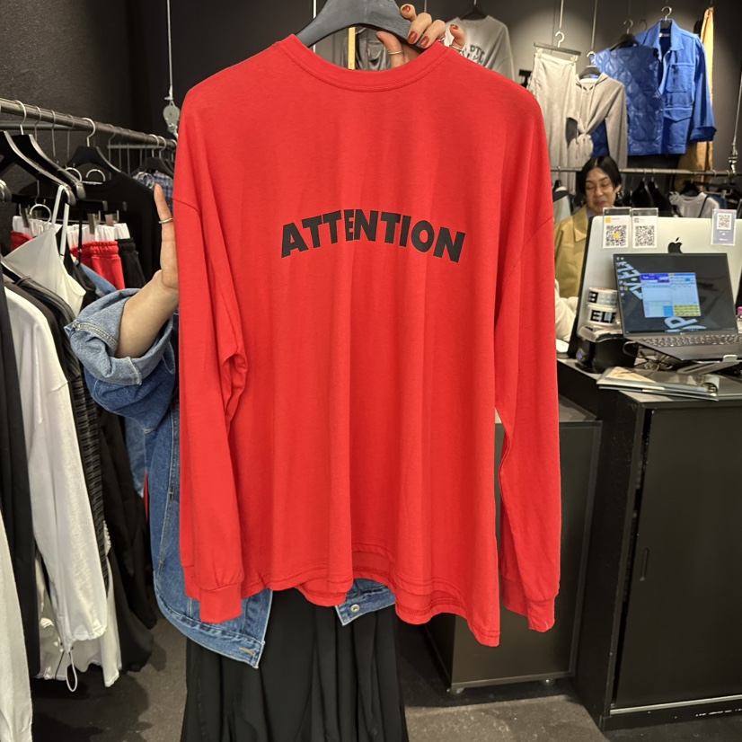 ELF-L東大門實拍女裝新品人氣26春夏真品熱賣時尚長袖T恤PROJECT ELF/ELF-L長袖T恤圖色2