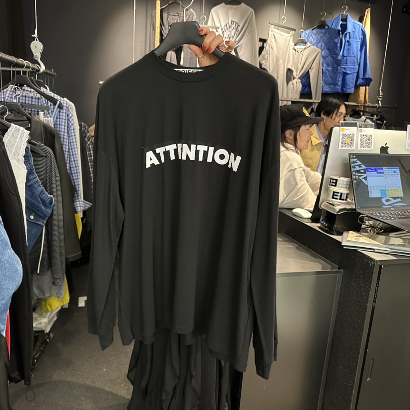 ELF-L東大門實拍女裝新品人氣26春夏真品熱賣時尚長袖T恤PROJECT ELF/ELF-L長袖T恤圖色3