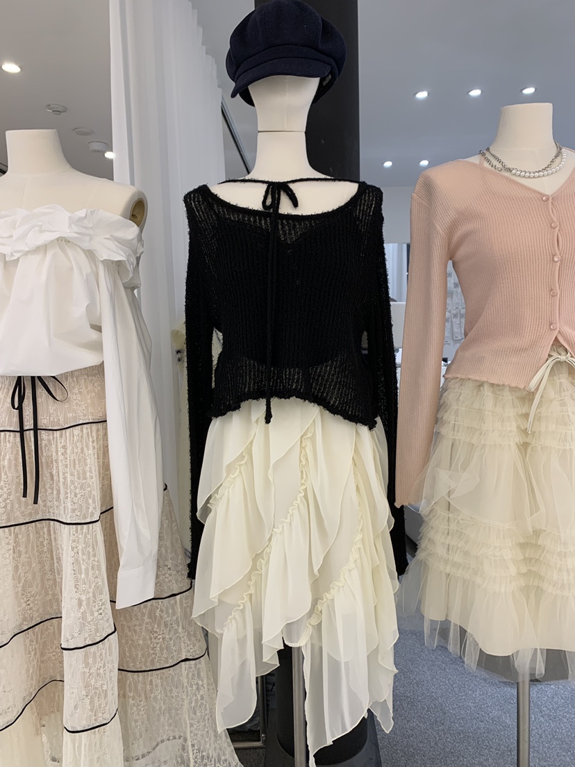 FABRIC東大門直郵女士新品職業26春夏休閑時尚半身裙中短裙FABRIC半身裙/中短裙