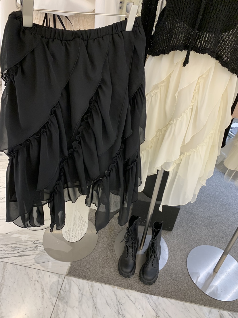 FABRIC東大門直郵女士新品職業26春夏休閑時尚半身裙中短裙FABRIC半身裙/中短裙