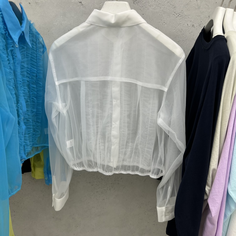 SIXTEEN韓國直郵女士新款26春夏人氣時尚職業推薦襯衫蕾絲衫SIXTEEN襯衫/蕾絲衫