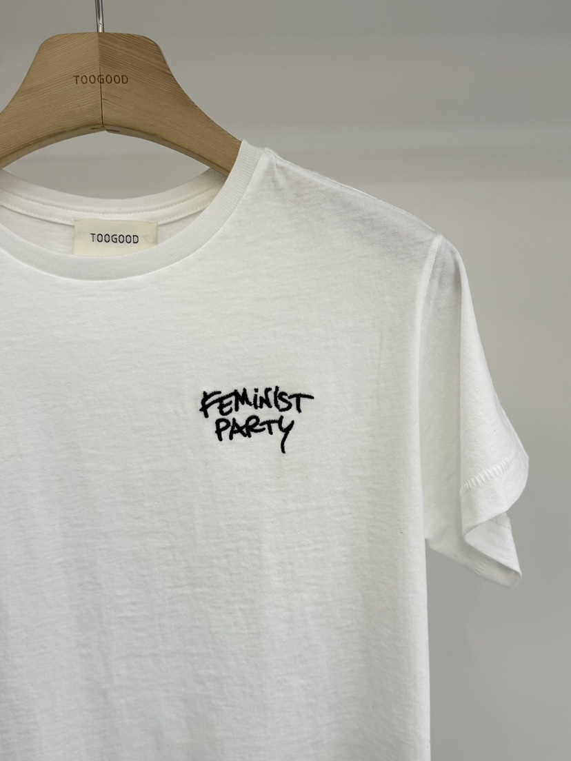 TOOGOOD東大門實拍女裝新款人氣休閑時尚熱賣26春夏T恤刺繡TOOGOODT恤