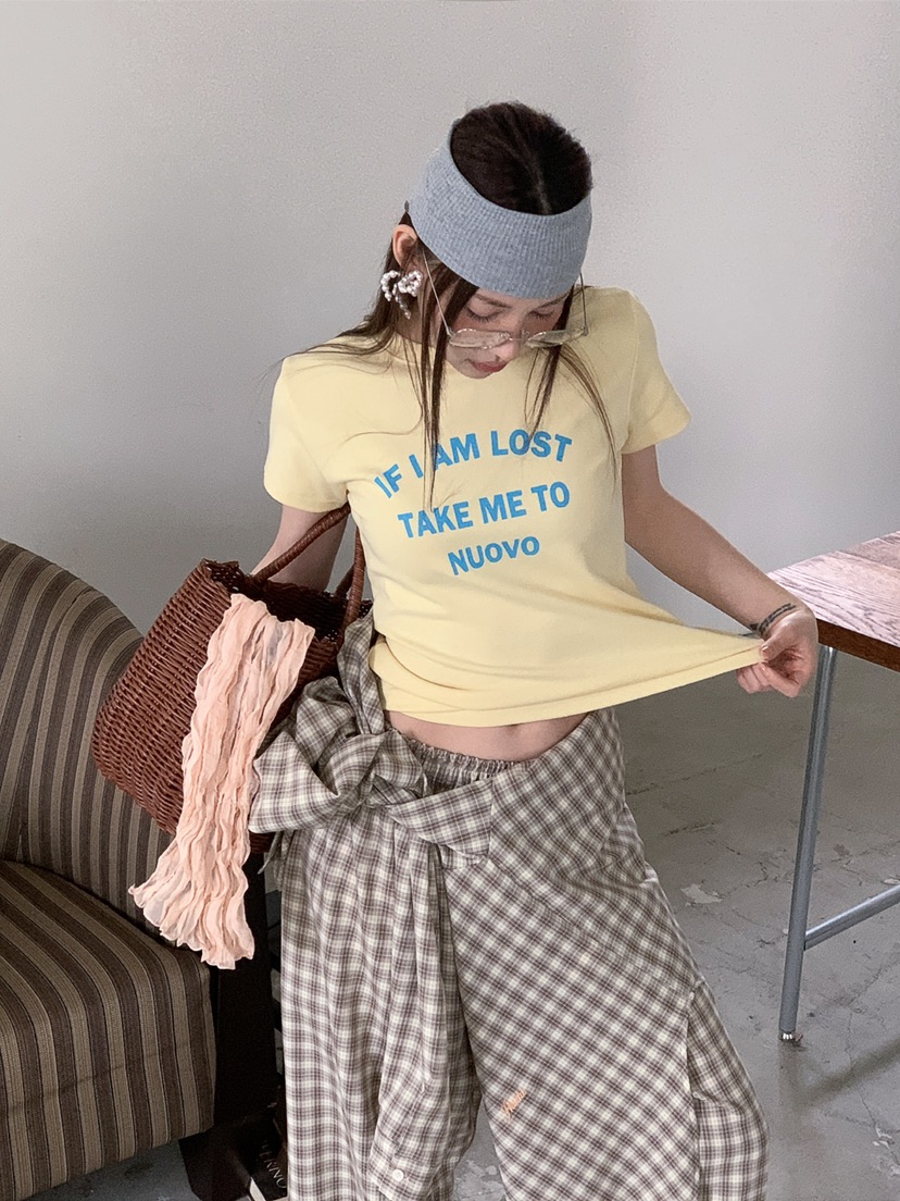 JKICHI韓國代購女裝新品休閑26春夏時尚職業真品推薦熱賣T恤JKICHIT恤