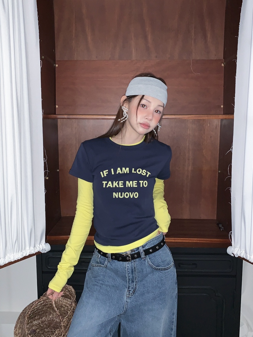 JKICHI韓國代購女裝新品休閑26春夏時尚職業真品推薦熱賣T恤JKICHIT恤