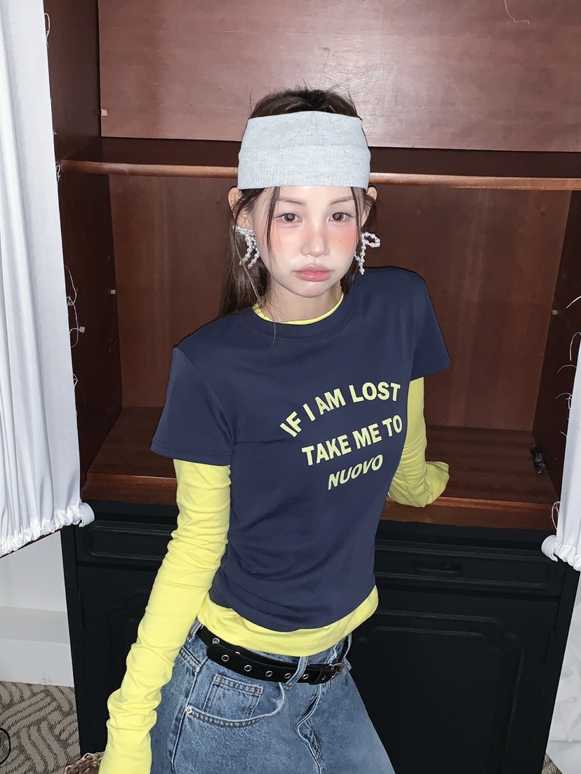 JKICHI韓國代購女裝新品休閑26春夏時尚職業真品推薦熱賣T恤JKICHIT恤