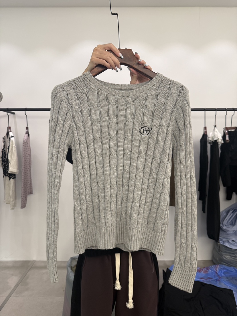 WATERMELON東大門代購女士新品26春夏推薦真品人氣針織衫WATER MELON針織衫圖色1