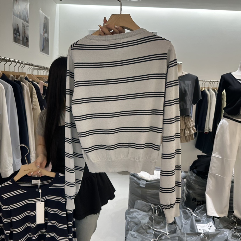 BAGUETTE-P韓國代購女裝新品推薦26春夏人氣職業真品針織衫BAGUETTE-P針織衫